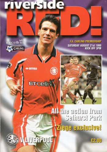 Match programme